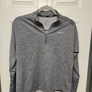 Nike Gray Running Dri-FIT Top